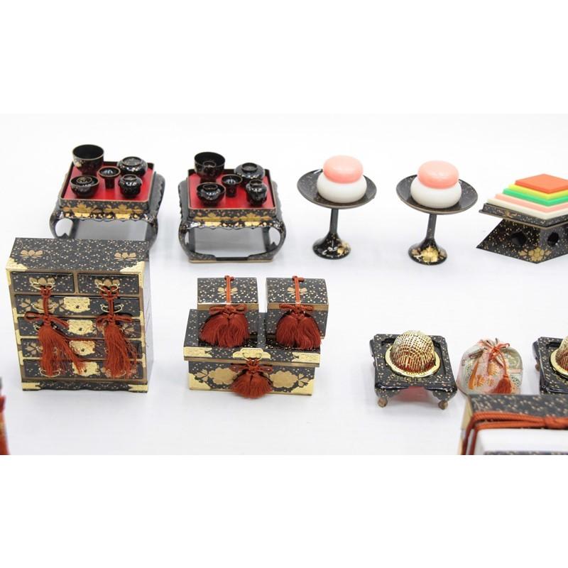 アウトレット品 雛道具お道具セット 九品 45号 お雛道具揃 前盛 アウトレット品 雛道具お道具セット 九品 45号 お雛道具揃 前盛