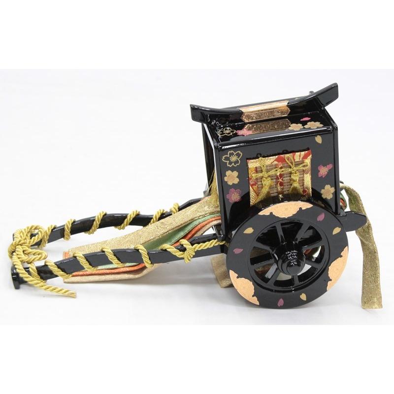 アウトレット品 雛道具お道具セット 六品 35号 親子六点セット 黒塗
