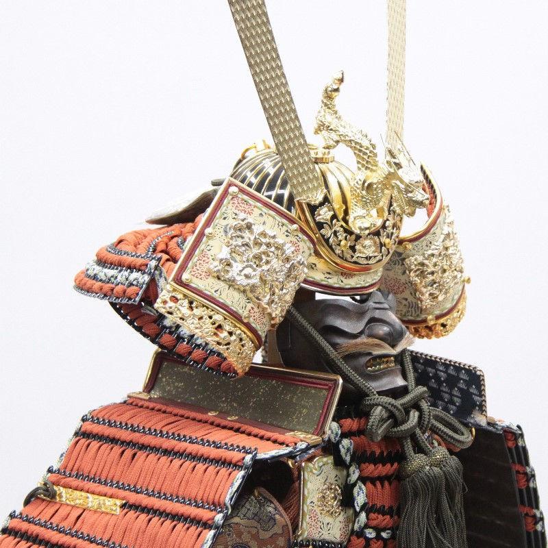 アウトレット品 五月人形鎧 単品 18号 八鉱鎧 峰月作 櫃付 22a アウトレット品 五月人形鎧 単品 18号 八鉱鎧 峰月作 櫃付 22a
