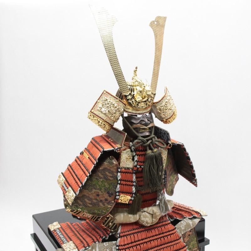 アウトレット品 五月人形鎧 単品 18号 八鉱鎧 峰月作 櫃付 22a アウトレット品 五月人形鎧 単品 18号 八鉱鎧 峰月作 櫃付 22a