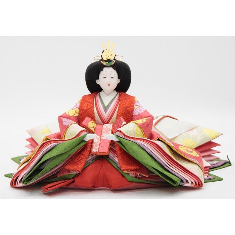 アウトレット品 雛人形親王単品 人形のみ 京七番 松寿作 高雄 黄櫨染 親王台付き 183to207122a-ya-2943_11