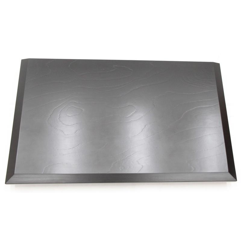 アウトレット品 雛人形/五月人形平飾台 台のみ 25号 欅ツキ板飾台 黒塗