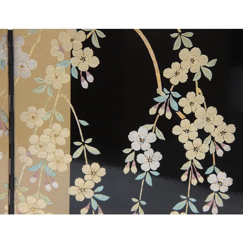 アウトレット品 雛人形平飾台 屏風・台セット 58cm 黒塗金色帯 アウトレット品 雛人形平飾台 屏風・台セット 58cm 黒塗金色帯