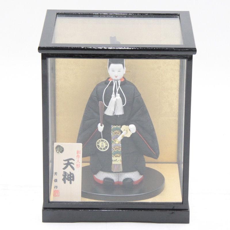 天神様人形 ケース入り 木目込み人形 立ち天神 （大） 22ht08/22hf02