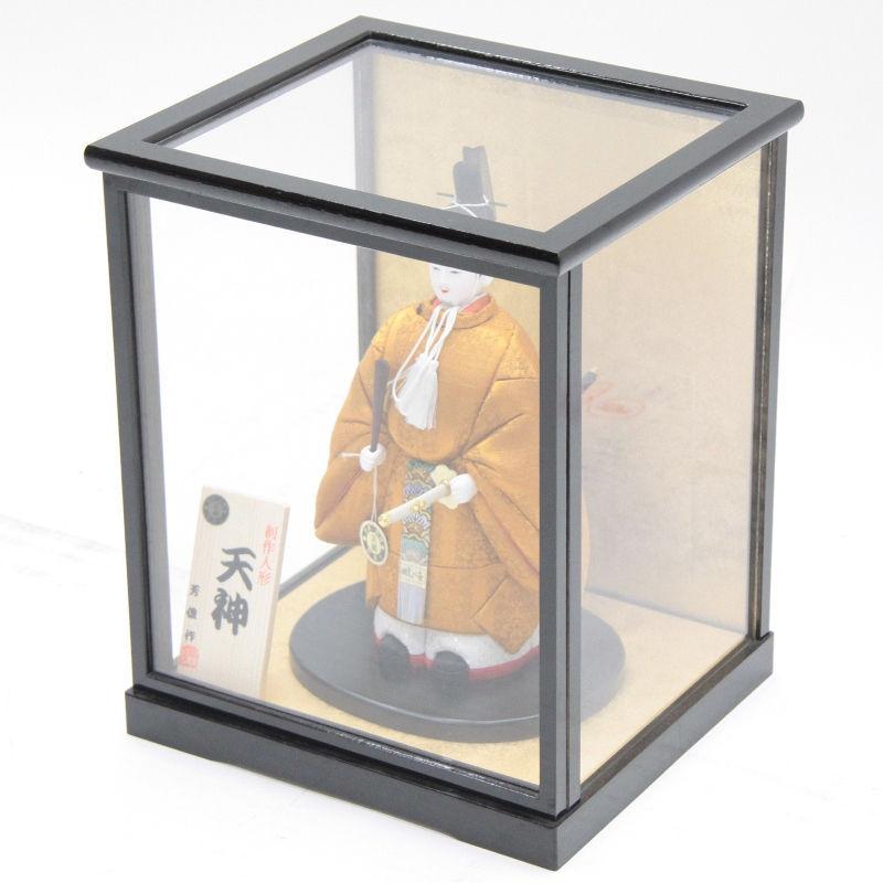 天神様人形 ケース入り 木目込み人形 立ち天神 （大） 22ht09/22hf02 芳俊作_1