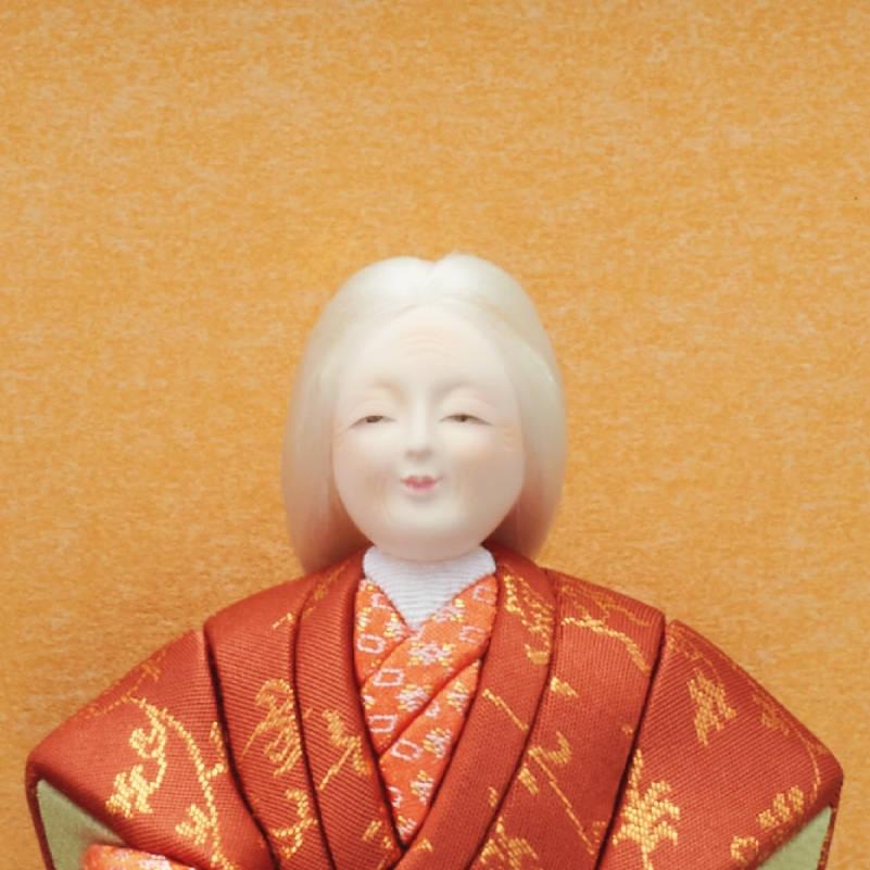 高砂人形 一秀 江戸木目込み人形 ケース入り 浮世人形（小） (i-o35) 日本人形