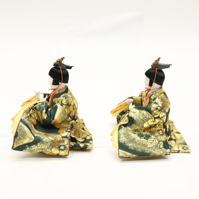 アウトレット品 雛人形 人形単品 三五 五人囃子 金襴 5人 25a-ya-0137