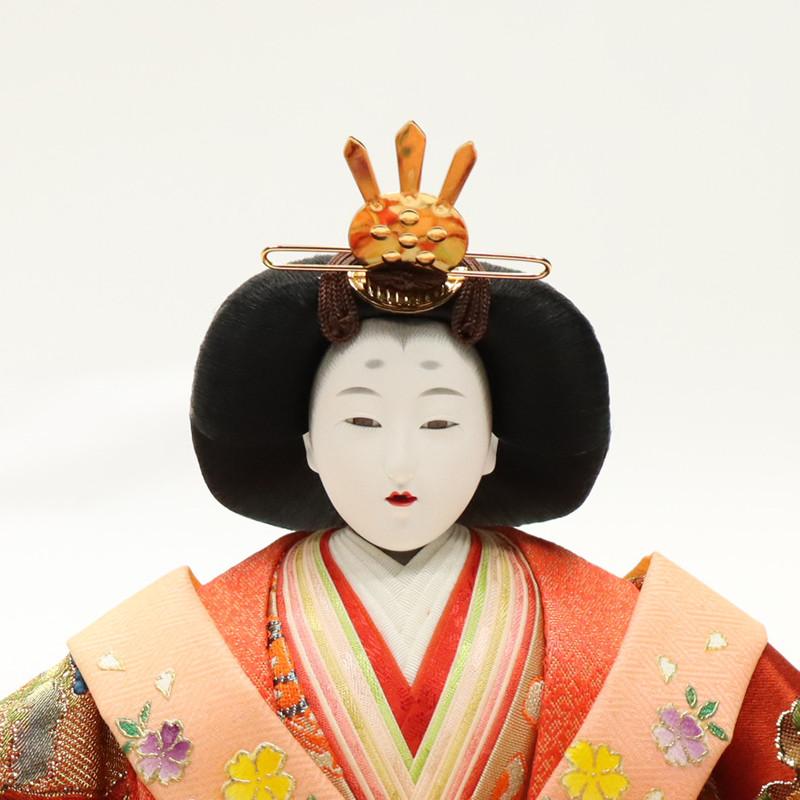 アウトレット品 雛人形 人形単品 九番 富士親王 金襴 玉台付 2人 25a