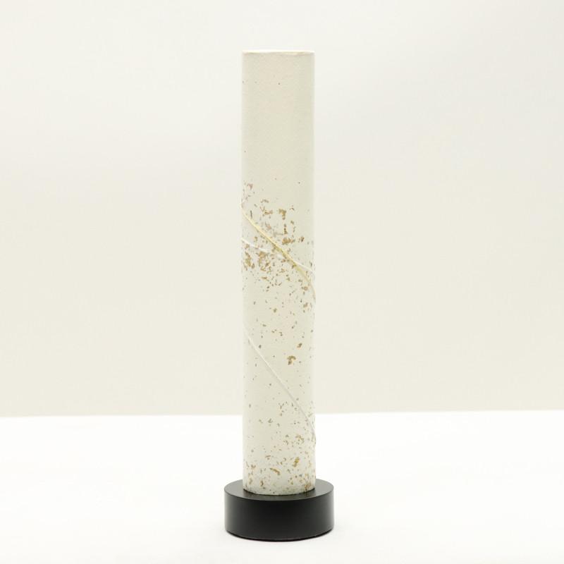 アウトレット品 雛人形 道具単品 26cm 雪洞 丸型行灯 和紙スタンド金銀