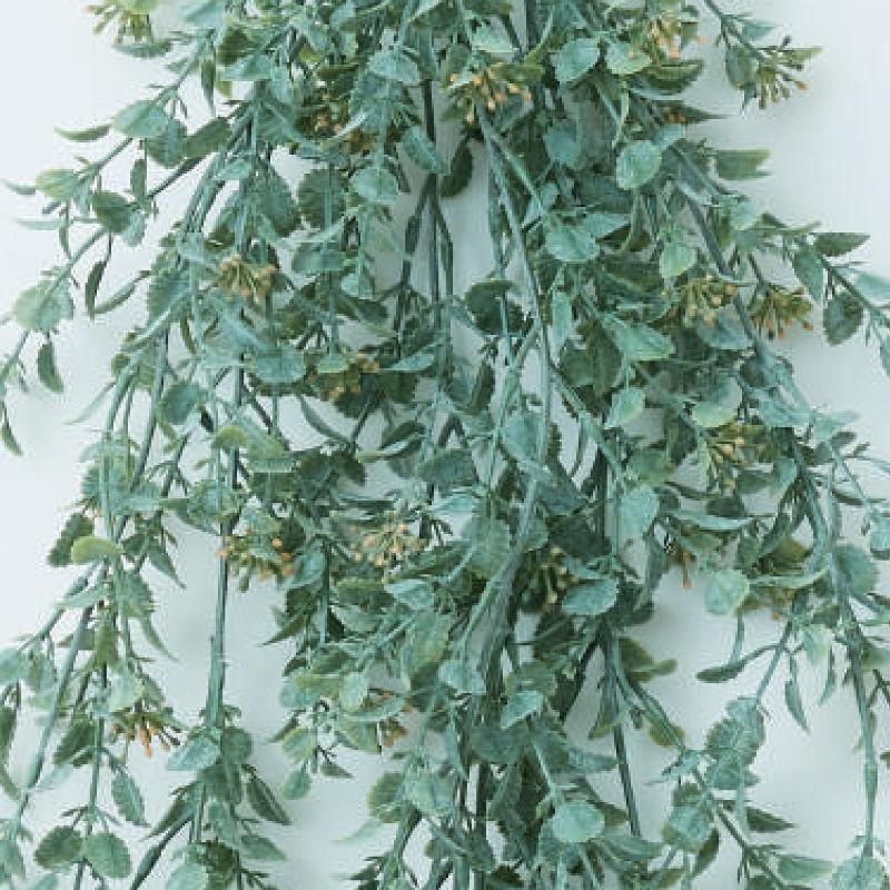 人工観葉植物 イエローランタナ ハンギングブッシュ  （12個入り） MIRAKANAの画像