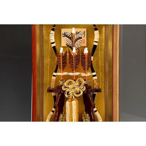 10号　出世飾り（しゅっせかざり）破魔弓 【人形の佳月】 初正月 初節句 破魔矢 ケース 厄払い 魔除け ギフト 送料無料_1