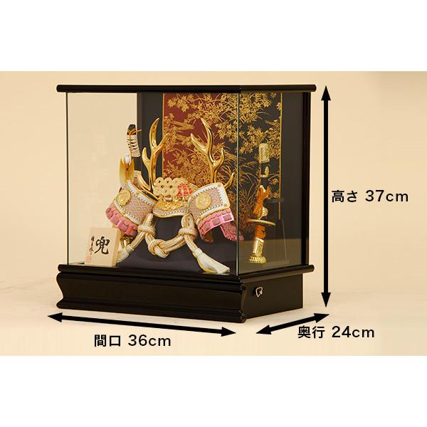 送料無料，お買い得 五月人形 K-108 真田幸村 兜ケース飾り