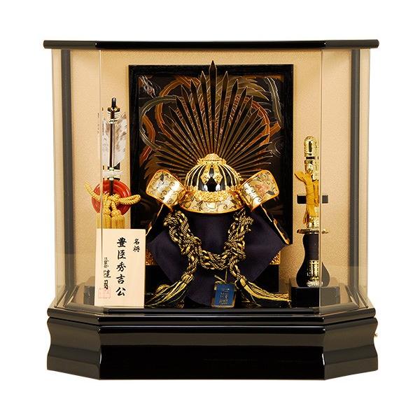 五月あやつり人形 K-112 豊臣秀吉 兜容れもの飾りつけ 割り増し金本仕立てもの兜 オルゴール付き添い人【貨物輸送無料】 ベビー、キッズ、マタニティ-五月人形-記念、行事用品