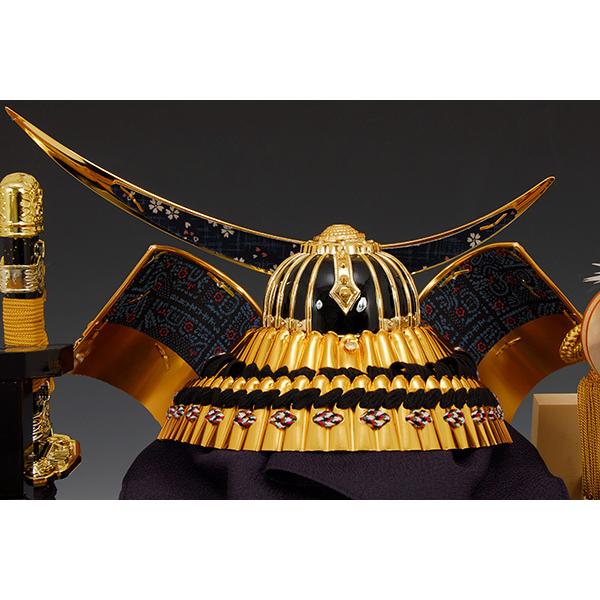 五月人形 K-119 伊達政宗 兜ケース飾り 【人形の佳月】【送料無料