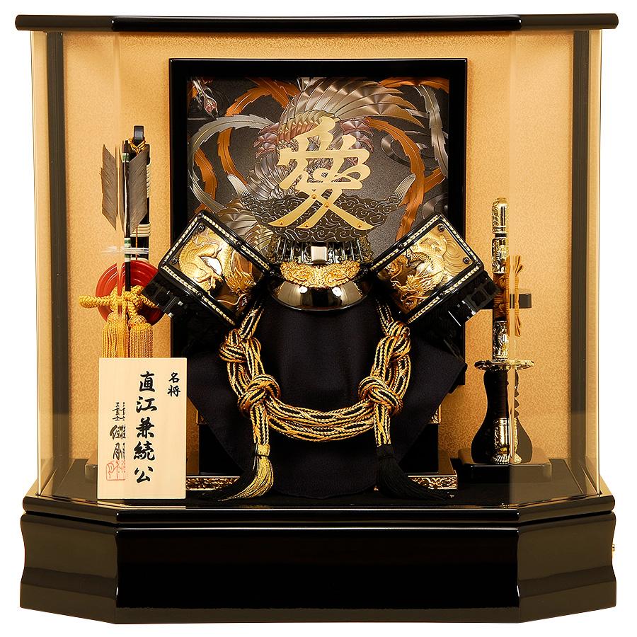 五月人形 K-125 直江兼続 兜ケース飾り 【人形の佳月】【送料無料