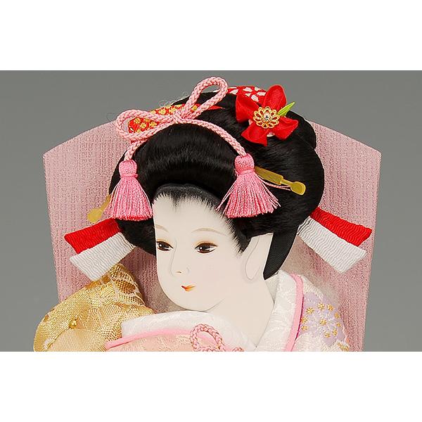 H36 8号 羽子板 【人形の佳月】正月 初節句 コンパクトケース 厄払い