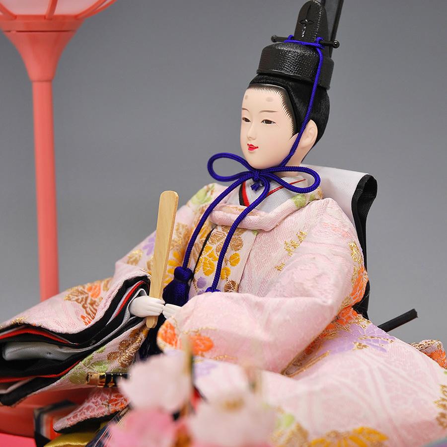 雛人形 ひな人形 K111 コンパクト オルゴール付き 人形の佳月 雛人形