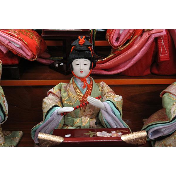 雛人形 ひな人形 K118 コンパクト オルゴール付き 人形の佳月 雛人形 ひな人形 K118 コンパクト オルゴール付き 人形の佳月