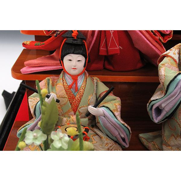 雛人形 ひな人形 K118 コンパクト オルゴール付き 人形の佳月 雛人形 ひな人形 K118 コンパクト オルゴール付き 人形の佳月