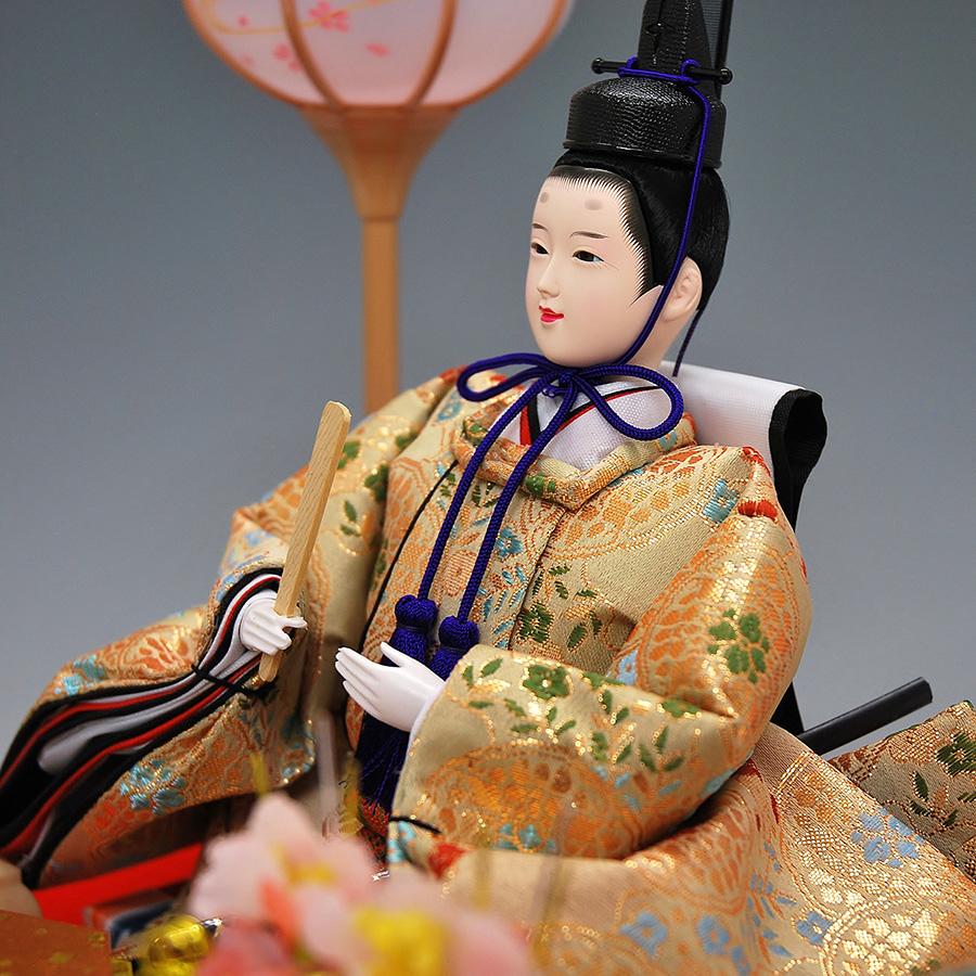雛人形 ひな人形 K123 コンパクト オルゴール付き 人形の佳月 雛人形