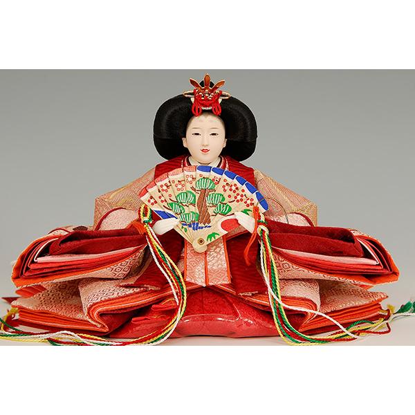 雛人形　K307A ひな人形 人形の佳月 収納飾り 京都西陣帯 平飾り 高級品 送料無料【2026年新作】の画像