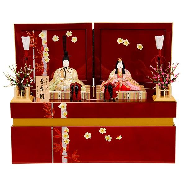 雛人形 K413 真多呂作 木目込人形 雛人形 人形の佳月 高級品 送料無料
