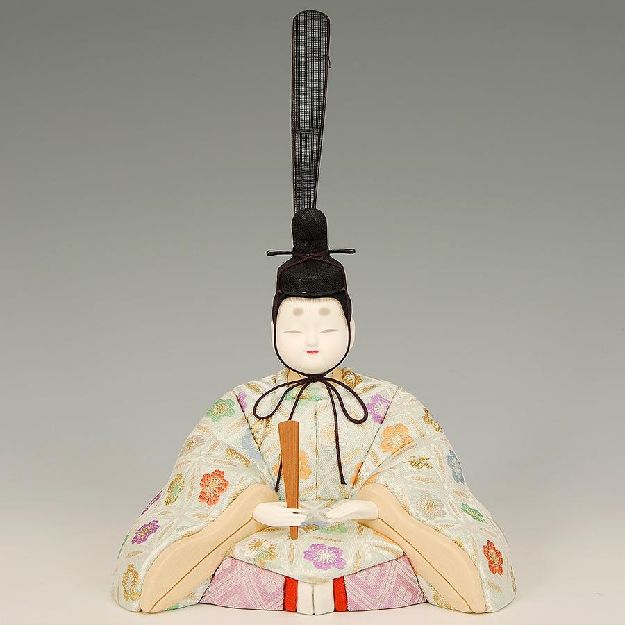 雛人形 K416 真多呂作 木目込人形 五人飾り 段飾り 人形の佳月 高級品