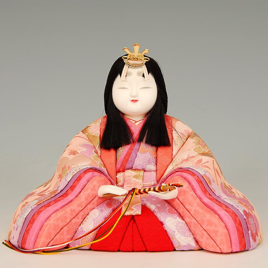 雛人形 K416 真多呂作 木目込人形 五人飾り 段飾り 人形の佳月 高級品