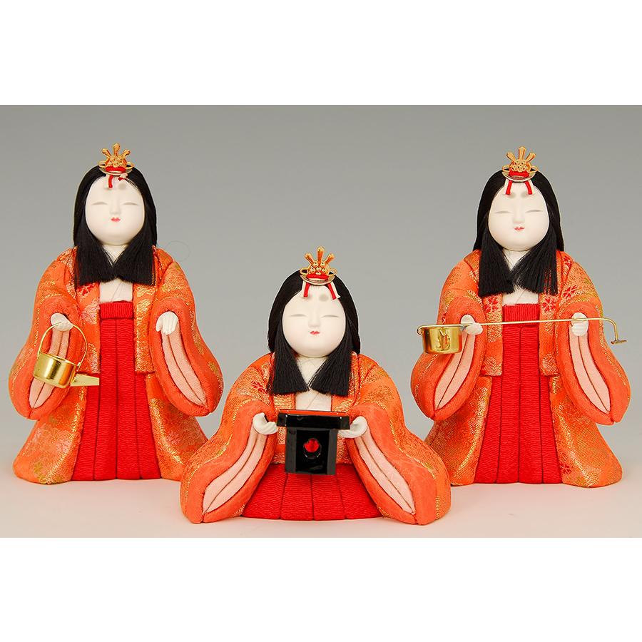 雛人形 K416 真多呂作 木目込人形 五人飾り 段飾り 人形の佳月 高級品