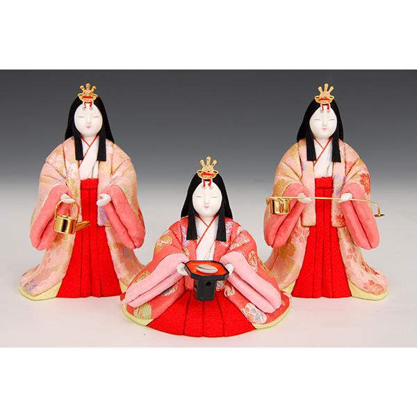 雛人形 K429 真多呂作 木目込人形 人形の佳月 高級品 送料無料 : 人形