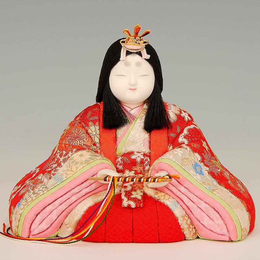 雛人形 K431 真多呂作 木目込人形 人形の佳月 高級品 送料無料 : 人形 