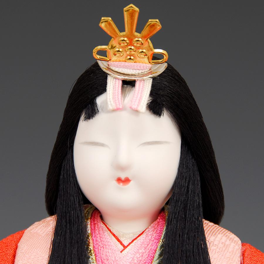 雛人形 K434 真多呂作 木目込人形 人形の佳月 高級品 送料無料 : 人形