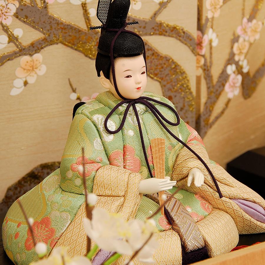 雛人形 K451 一秀作 木目込人形 人形の佳月 高級品 送料無料 : 人形の
