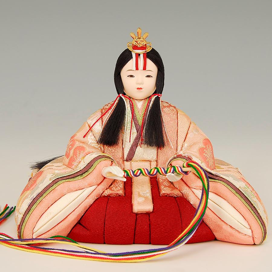 雛人形 K451 一秀作 木目込人形 人形の佳月 高級品 送料無料 : 人形の