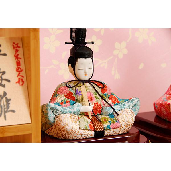 雛人形 K453 一秀作 木目込人形 人形の佳月 高級品 送料無料 : 人形の
