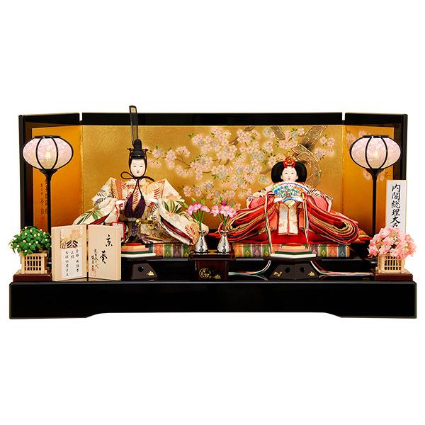 雛人形　K507 ひな人形 人形の佳月 柴田家千代 作 送料無料 平飾り 高級品【2026年新作】