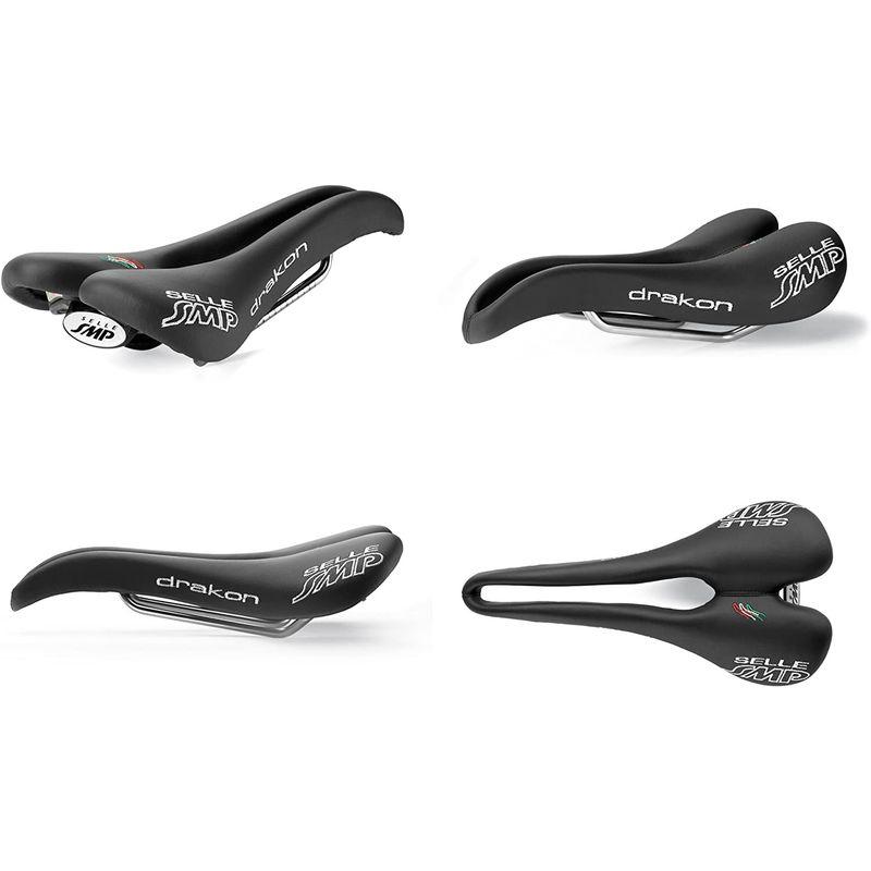 SELLE SMP(セラSMP) ドラコン ブラック サドル フレーム、パーツ