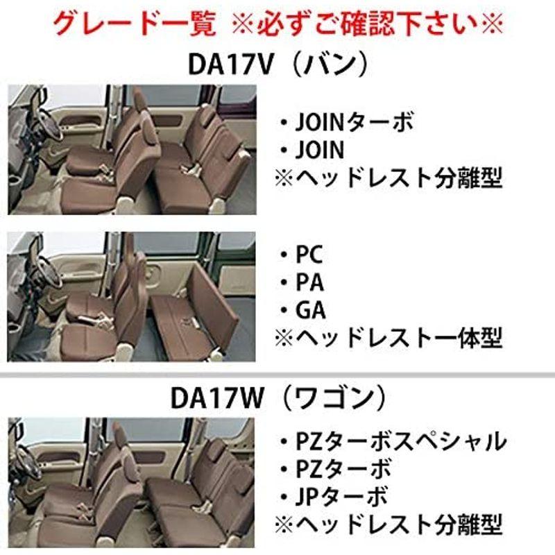 当店の記念日エブリイバン DA17V （グレード：JOIN 前席・後席セット