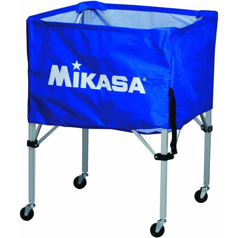ブランドの古着 ミカサ(MIKASA) ボールカゴ(箱形)中 3点セットフレーム・幕体・キャリーケースブルー BC-SP-S BL ミカサ(MIKASA) ボールカゴ(箱形)大用キャリーケースのみBCC-SP-H