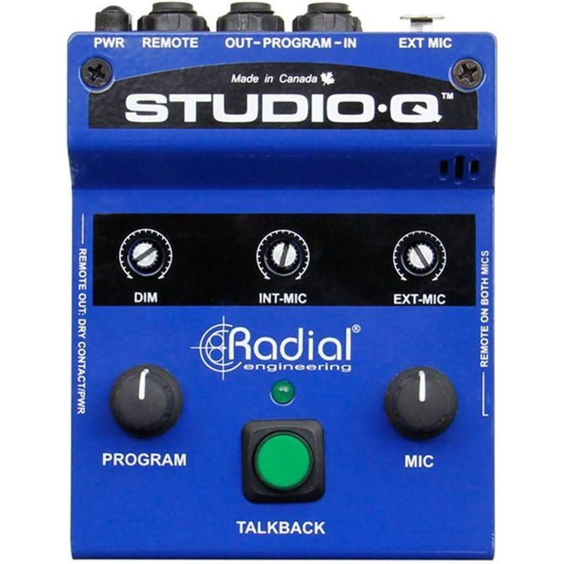 購入購入Radial Studio-Q デスクトップキュートークバックコントローラー レコーディング、PA機材 