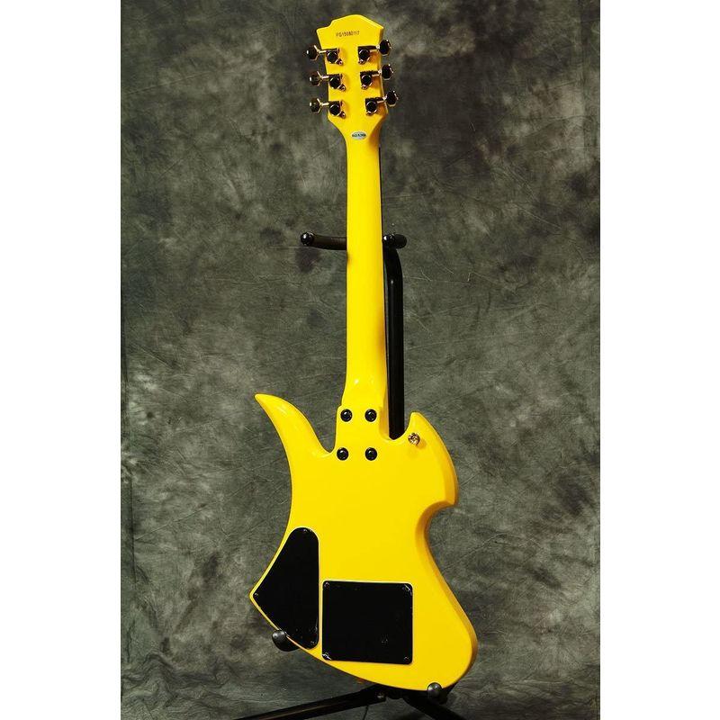 【２点セット】 BURNY バーニー ミニエレキギター YH-JR.2009 Heart Yellow アンプ内蔵 【7869759365】(27828円)