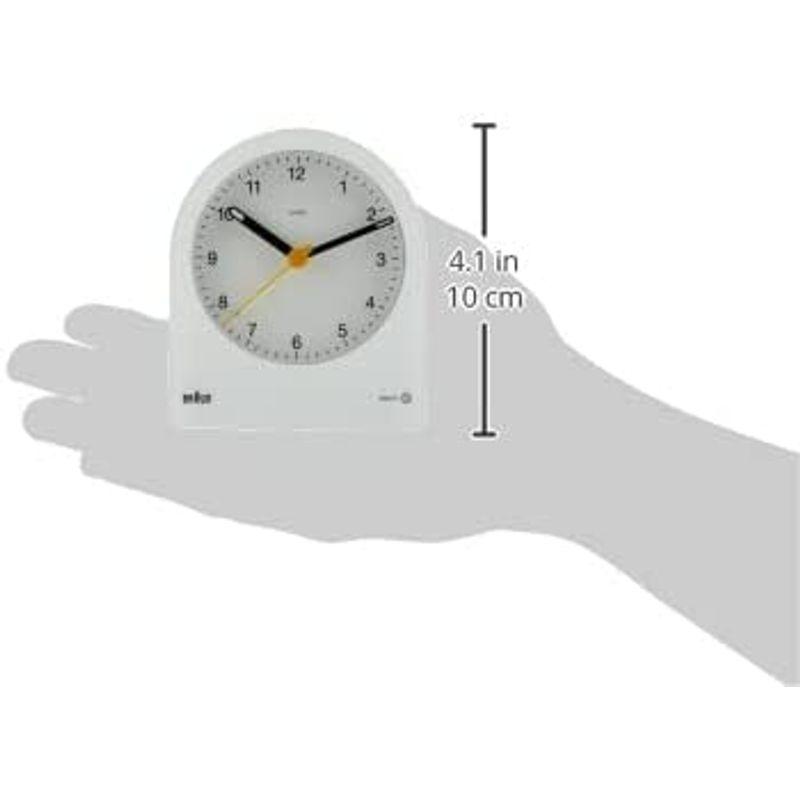 半額でGETできるお得 正規輸入品BRAUNブラウン Analog Alarm Table Clock White BC22W