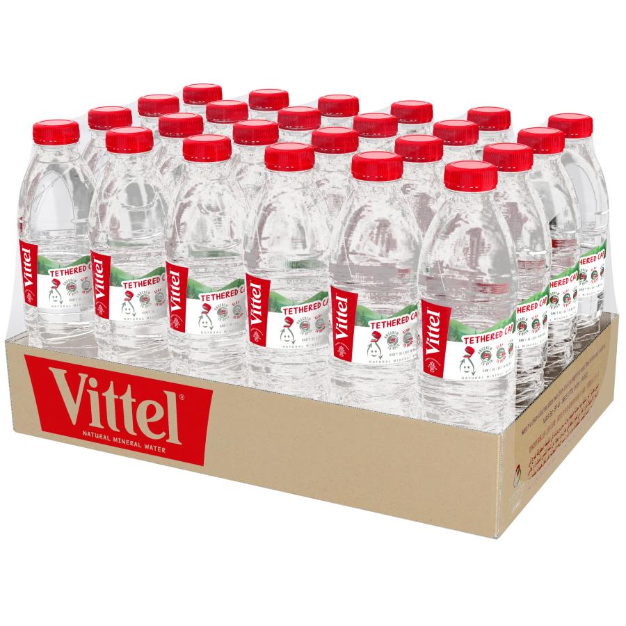 Vittel(ヴィッテル) 硬水 ナチュラルミネラルウォーター ペットボトル 500ml × 24本 (フランス ヴォージュ山脈 カルシウム（Yahoo!・大野商店）