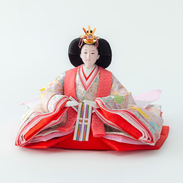 ひなせい 雛人形 三段飾り 収納飾り 「亜加莉2」 おしゃれ 段飾り