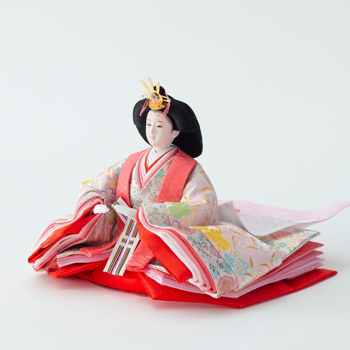 ひなせい 雛人形 三段飾り 収納飾り 「亜加莉2」 おしゃれ 段飾り