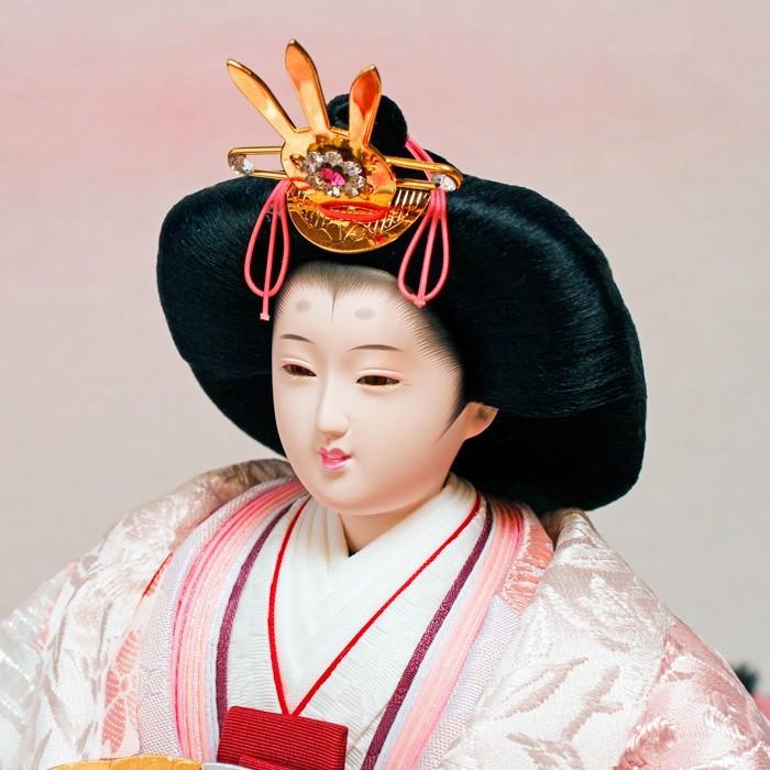 ひなせい 雛人形 三段飾り 収納飾り 「亜加莉3」 おしゃれ