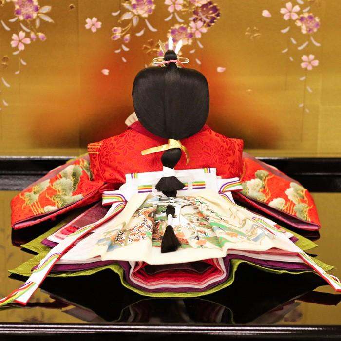 ひなせい 雛人形 収納飾り おしゃれ 「あすか雛」 インテリア モダン