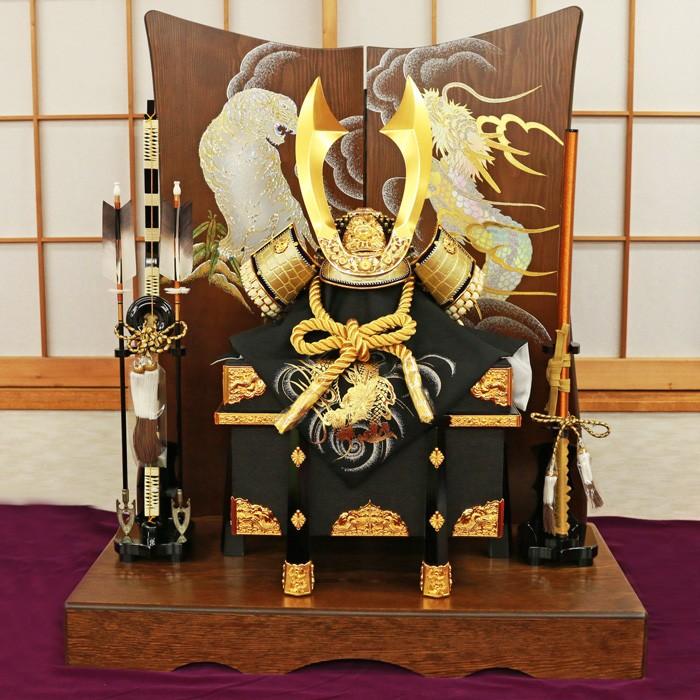 ひなせい 五月人形 おしゃれ 兜飾り / 90cm 着用兜 ( 斬 ざん ) / 5月