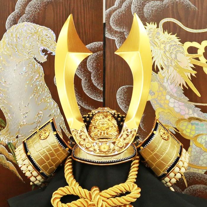 ひなせい 五月人形 おしゃれ 兜飾り / 90cm 着用兜 ( 斬 ざん ) / 5月