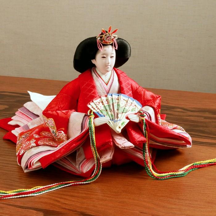雛人形 おしゃれ コンパクト 収納飾り 「楓(ふう)雛」 ひな人形 お雛様